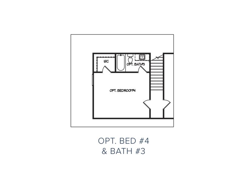 2D floor plan layout for the The Serenity by My Home Communities in Sutton’s Landing, Statham, GA (Image 7). 2D floor plan layout for the The Serenity by My Home Communities in Sutton’s Landing, Statham, GA (Image 7).
