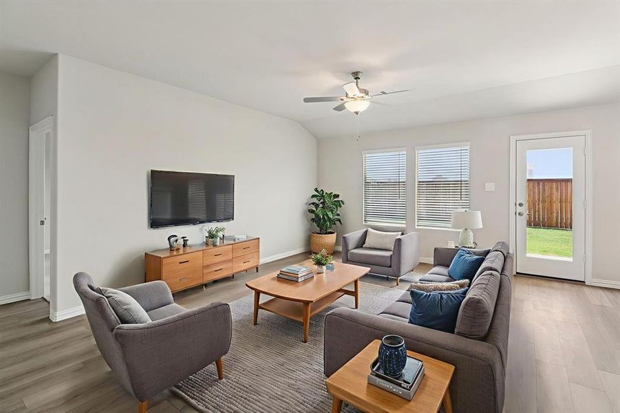 Photo is not of the actual home, but is an inspirational photo of builder’s model home and may depict options, furnishings, and/or decorator features that are not included.