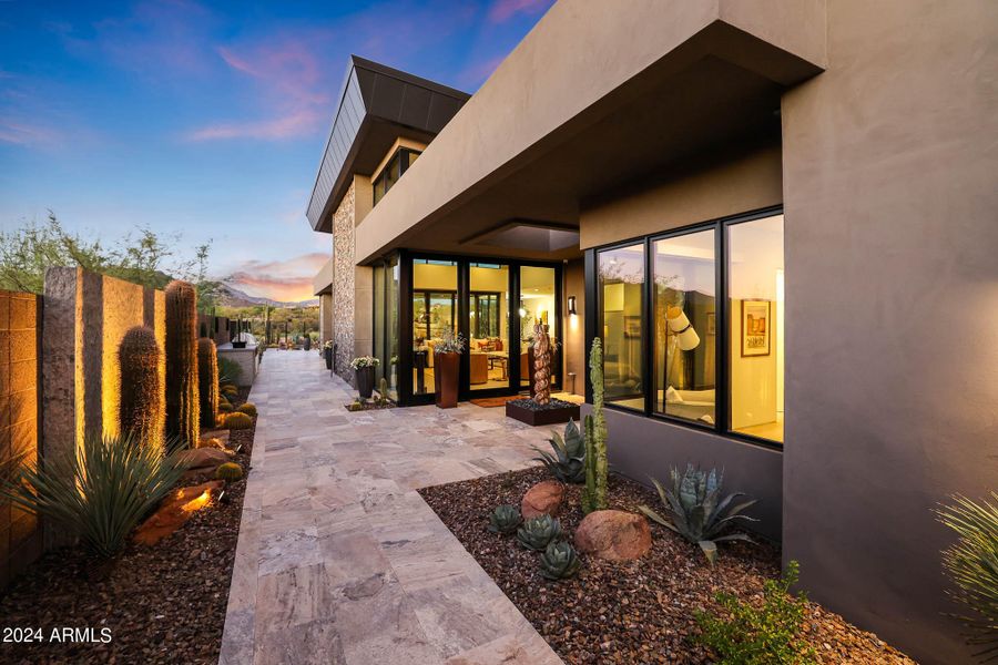 Courtyard at Twilight