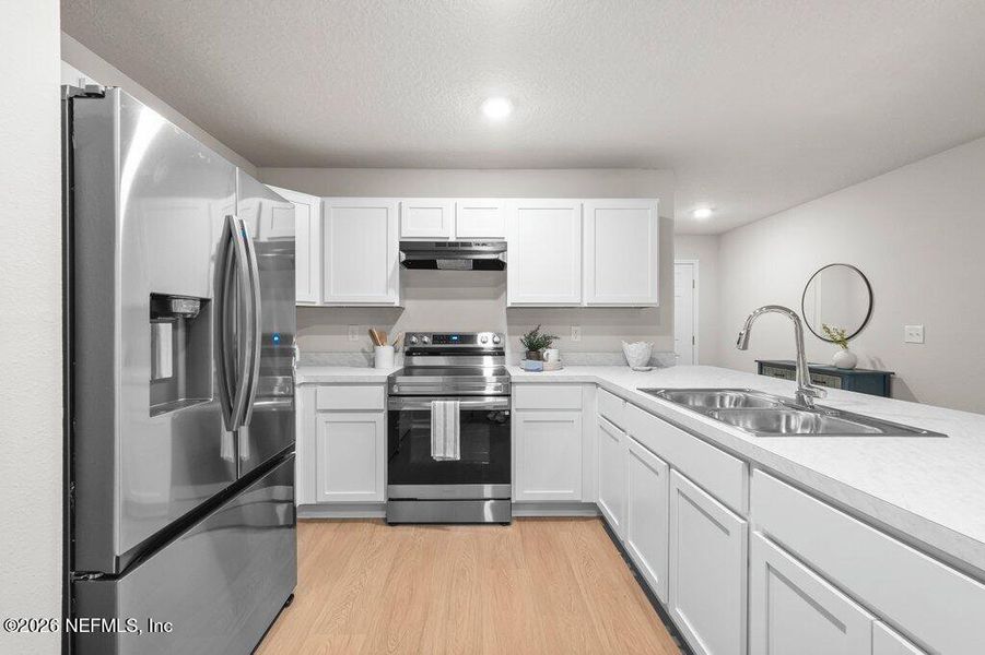 Furnished interior view inside a new home in , Jacksonville (Image 13).