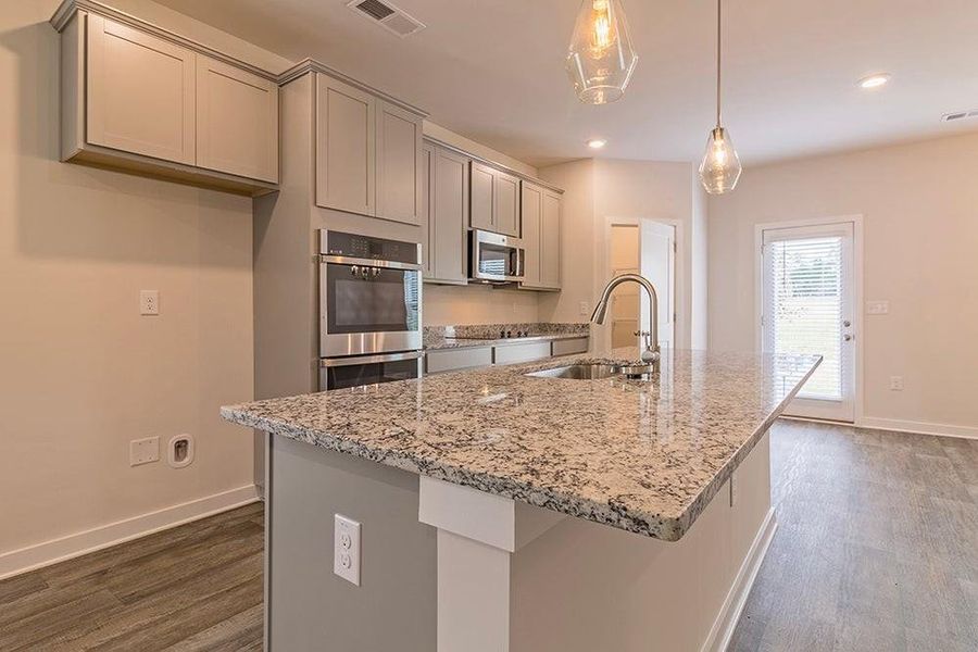 Furnished interior view inside a new home in The Woodlands Preserve, Jackson (Image 6).