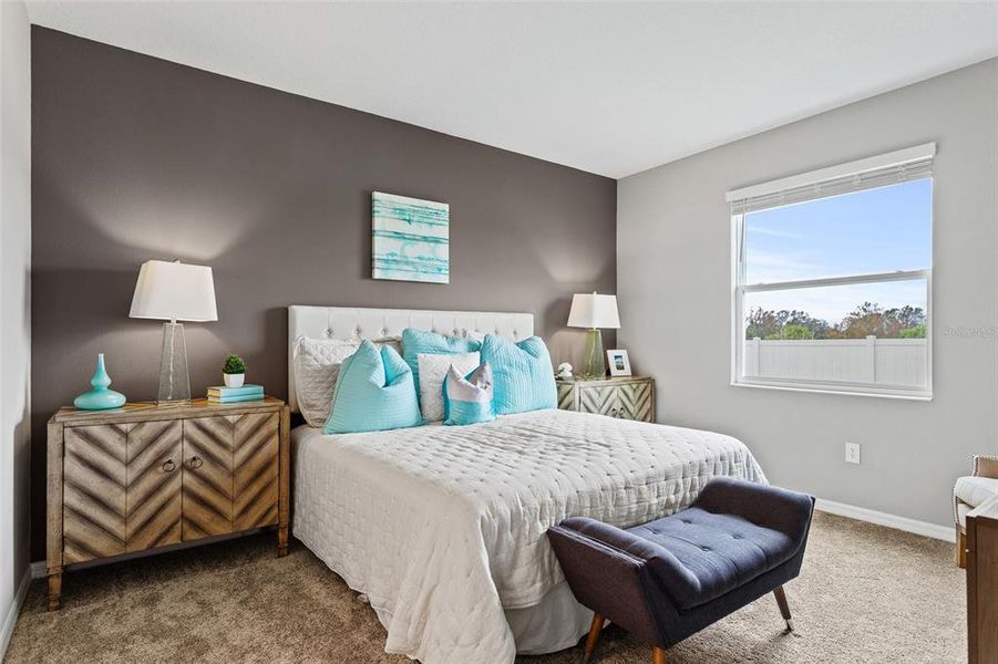 Furnished interior view inside a new home in Bridgewalk, St. Cloud (Image 25).