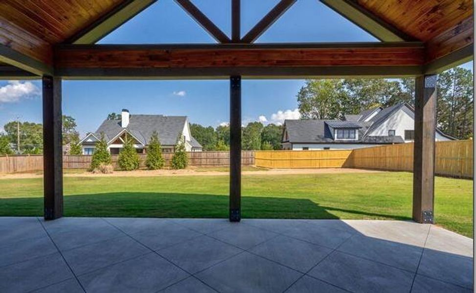 Front exterior of a new home in , Cumming, GA, highlighting curb appeal (Image 32).