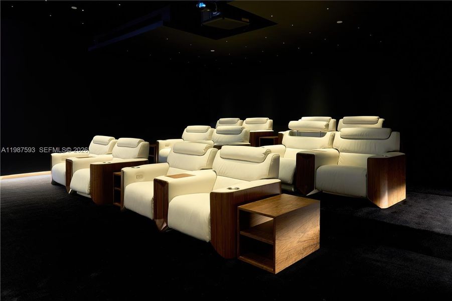 Level 54-Big Cinema Room. Level 54-Big Cinema Room.