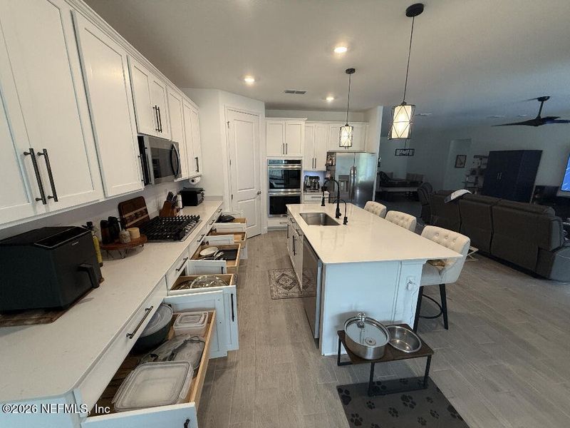 Furnished interior view inside a new home in Tributary, Yulee (Image 4).