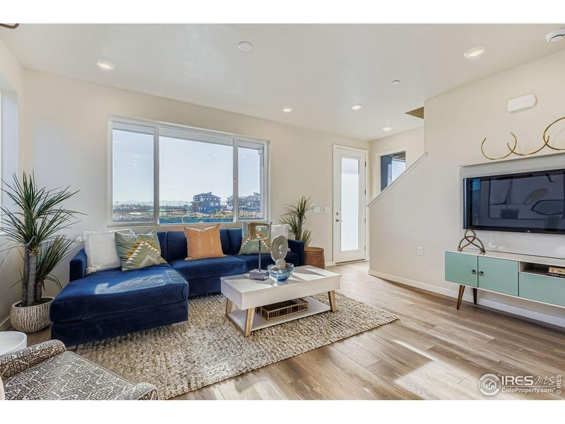 Furnished interior view inside a new home in Baseline, Broomfield (Image 32).