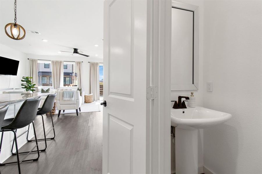 Furnished interior view inside a new home in , Prosper (Image 7). Furnished interior view inside a new home in , Prosper (Image 7).