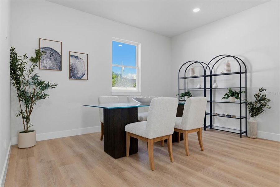 Furnished interior view inside a new home in , Tampa (Image 42).