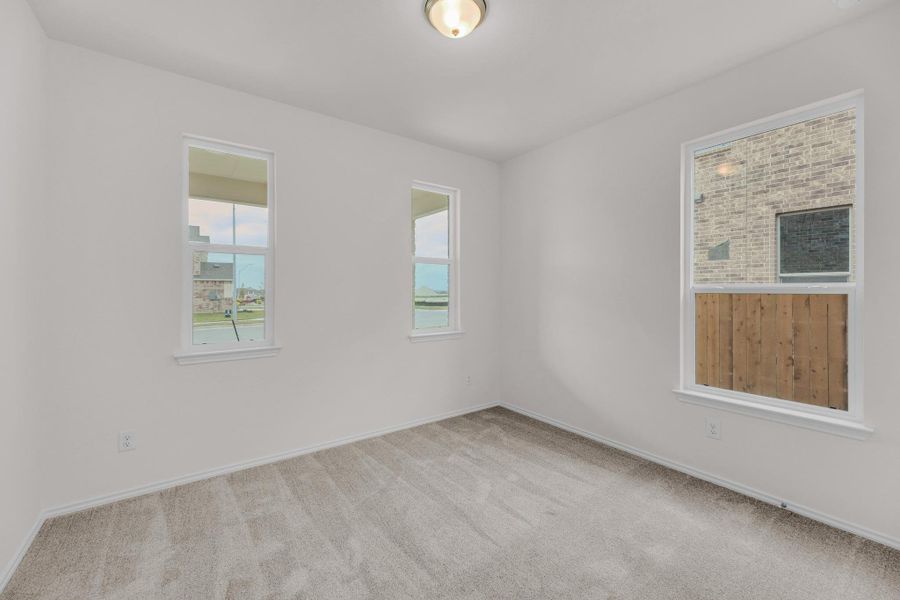 Spacious, unfurnished interior of a new home in Salerno - Classic Collection, Round Rock (Image 13).