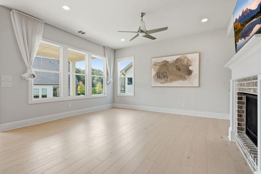Spacious, unfurnished interior of a new home in , Woodstock (Image 23).