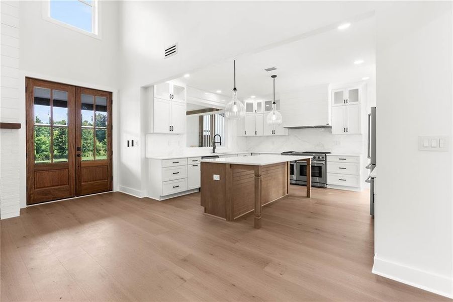 Furnished interior view inside a new home in , Canton (Image 6).