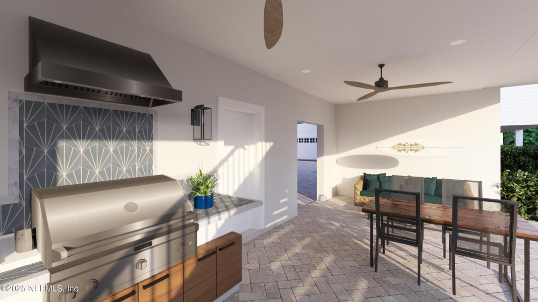 Furnished interior view inside a new home in , Atlantic Beach (Image 6). Furnished interior view inside a new home in , Atlantic Beach (Image 6).