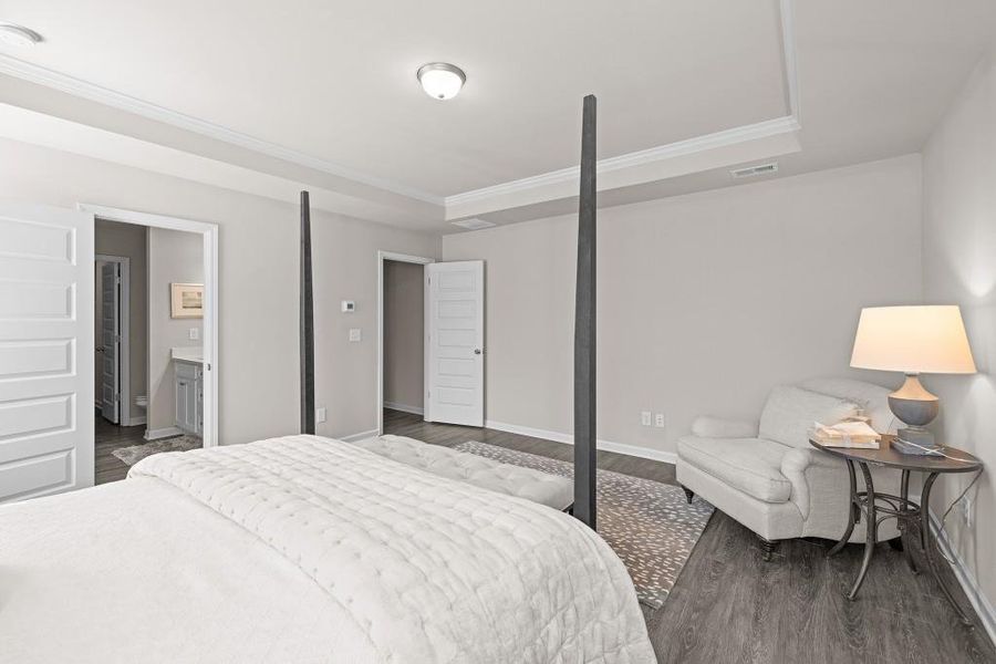 Furnished interior view inside a new home in Sutton's Landing, Statham (Image 28).