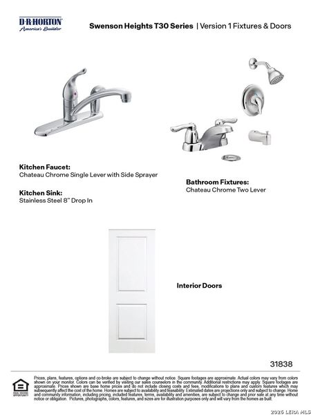 Sample of building materials used in homes in Swenson Heights, Seguin (Image 3).