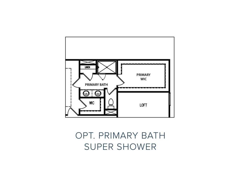 2D floor plan layout of this home in Sutton's Landing, Statham, GA (Image 1).