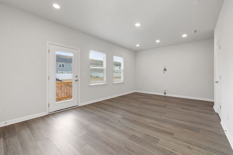 Spacious, unfurnished interior of a new home in Everton, Durham (Image 25).