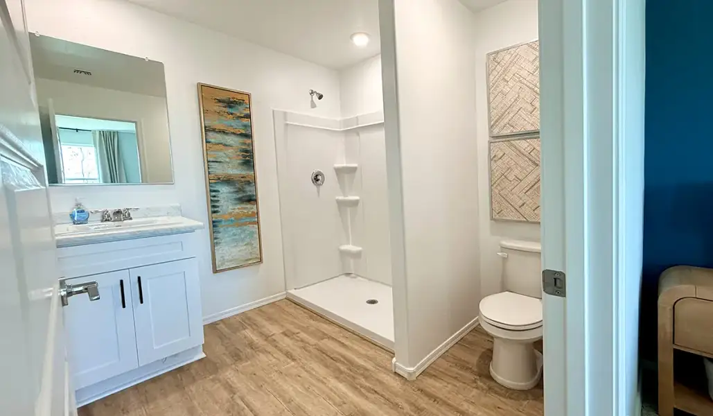 Furnished interior view inside a new home in Sorrel Ridge Estates, Tucson (Image 30).