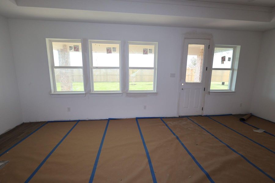 Great room and dining area - still under construction! Great room and dining area - still under construction!