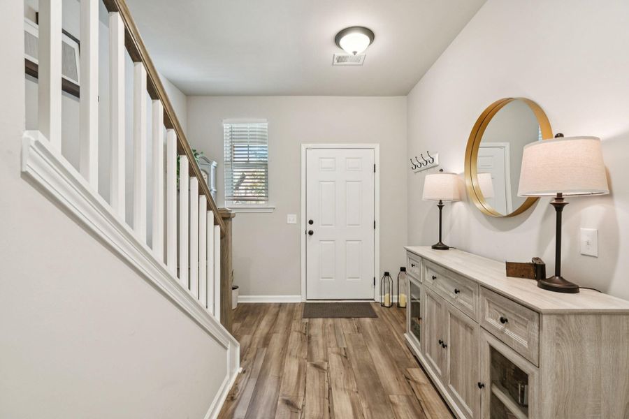 Furnished interior view inside a new home in , North Charleston (Image 34). Furnished interior view inside a new home in , North Charleston (Image 34).