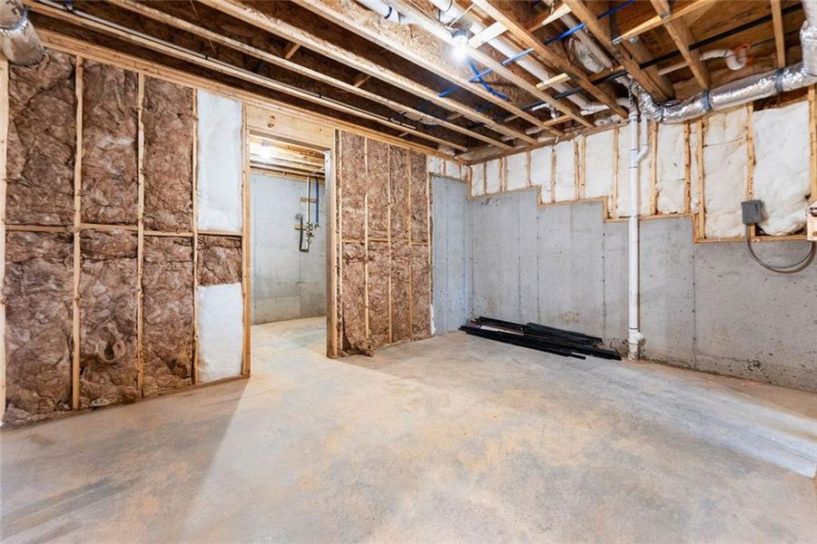 In-progress construction of a new home in , Gainesville, GA (Image 86).