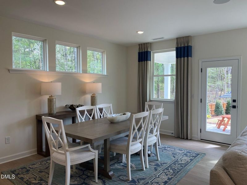 Furnished interior view inside a new home in Sage on North Main, Wake Forest (Image 13).