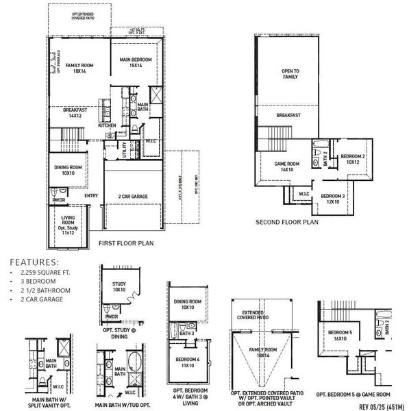 2D floor plan layout of this home in Austin Point, Richmond, TX (Image 4). 2D floor plan layout of this home in Austin Point, Richmond, TX (Image 4).