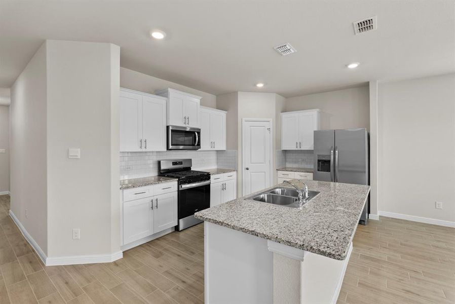 Furnished interior view inside a new home in Terra Trace, Fort Worth (Image 6).