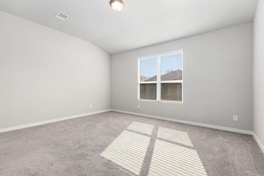 Spacious, unfurnished interior of a new home in Sundance Cove - Premier Series, Crosby (Image 39).