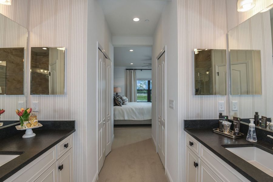 Representative furnished interior of a home built from the Tidewater 2B by Neal Communities in Vicenza, Venice (Image 10).