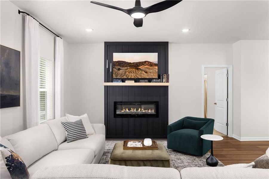 Furnished interior view inside a new home in Honey Creek, Conyers (Image 18).