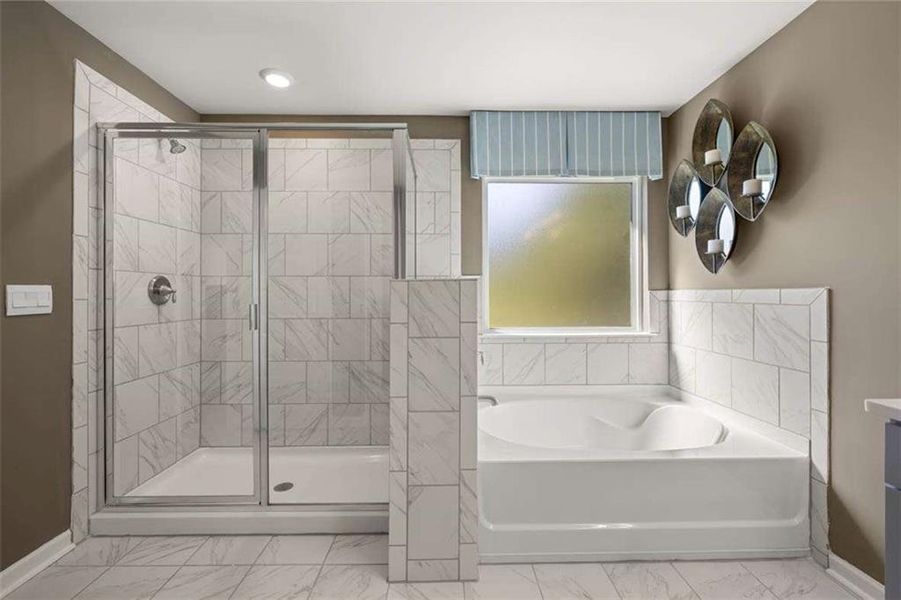 Furnished interior view inside a new home in Wildwood, Covington (Image 37). Furnished interior view inside a new home in Wildwood, Covington (Image 37).