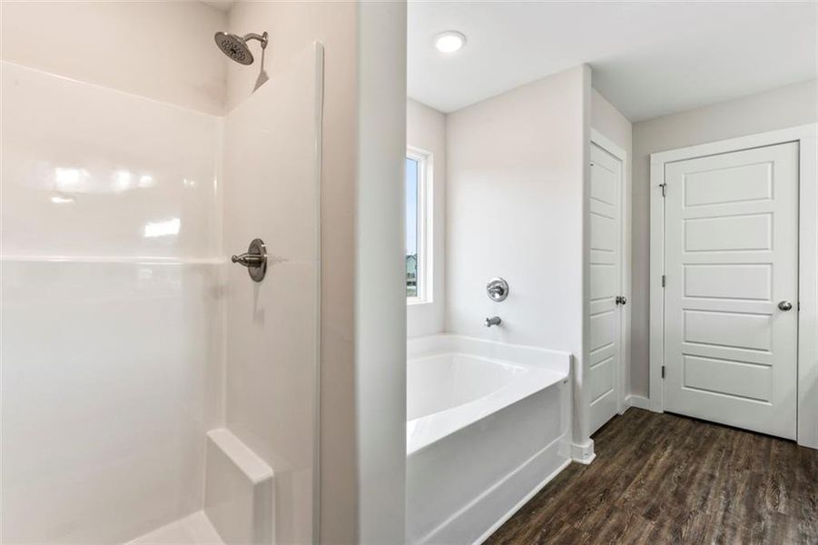 Furnished interior view inside a new home in , Hampton (Image 7).