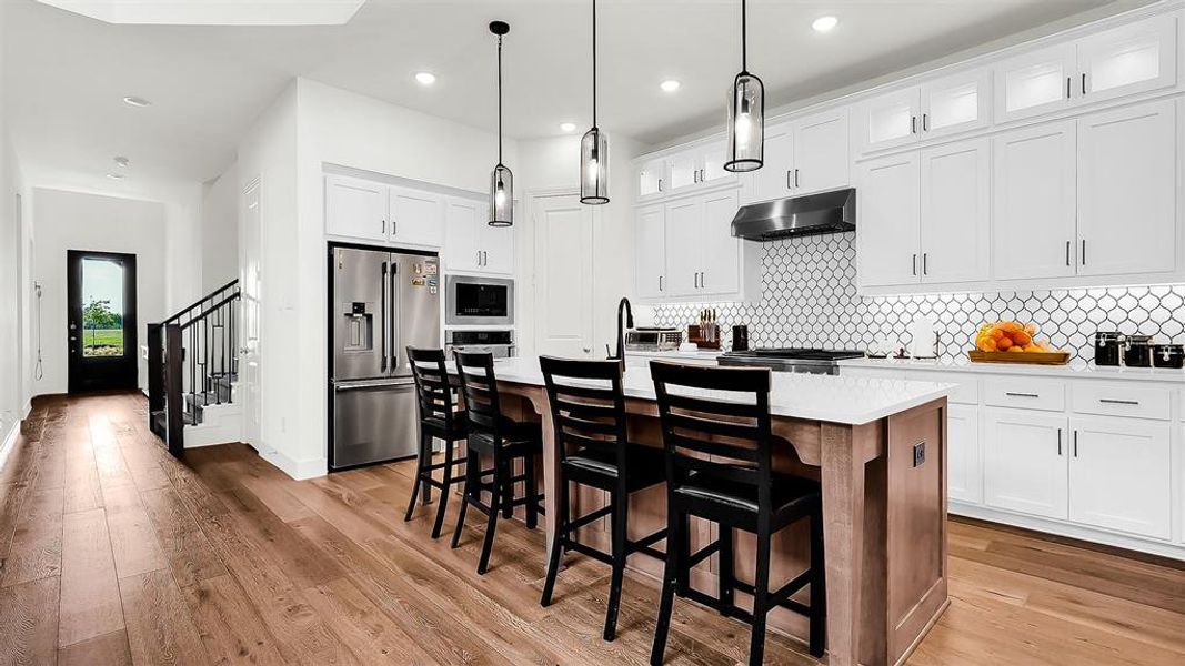 Furnished interior view inside a new home in Bel Air Village, Sherman (Image 9).