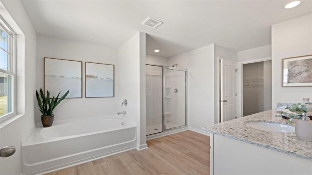 Furnished interior view inside a new home in Rolling Meadows, Jasper (Image 10).