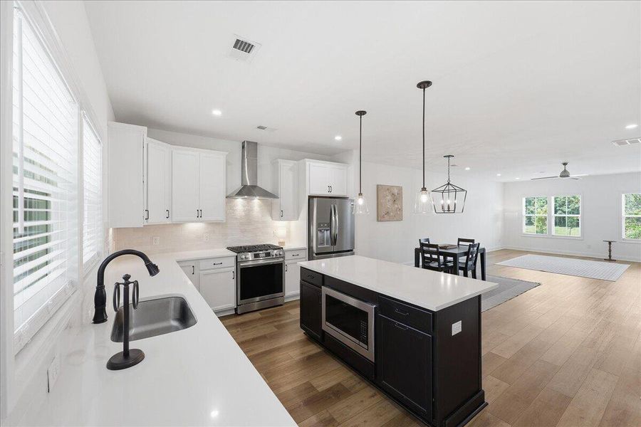 Furnished interior view inside a new home in , Summerville (Image 13).