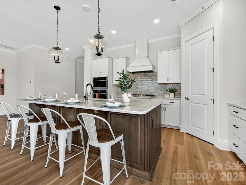 Furnished interior view inside a new home in Encore at Streamside - Tradition Series, Waxhaw (Image 7).