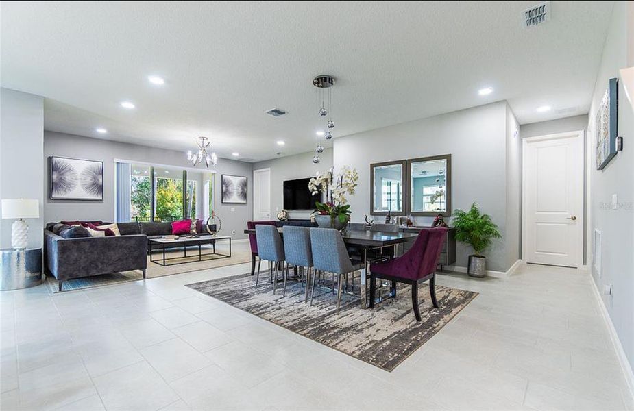 Furnished interior view inside a new home in , St. Cloud (Image 32).