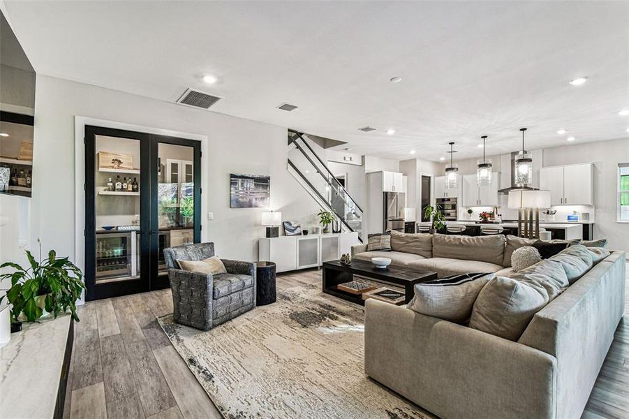 Furnished interior view inside a new home in , Tampa (Image 9).