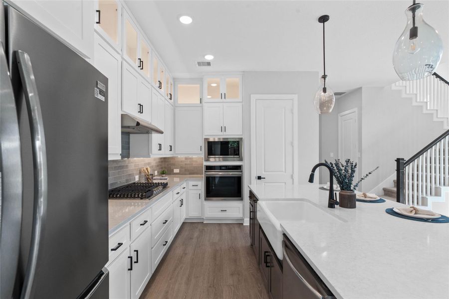 Furnished interior view inside a new home in , Montgomery (Image 8).