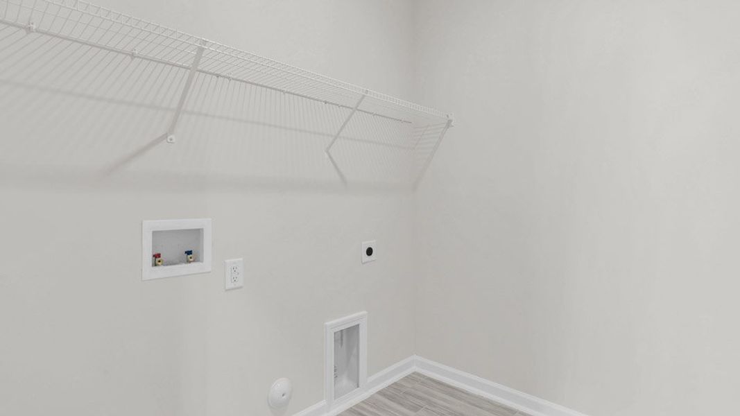 Spacious, unfurnished interior of a new home in The Villas at Kinsley, Jamestown (Image 11). Spacious, unfurnished interior of a new home in The Villas at Kinsley, Jamestown (Image 11).