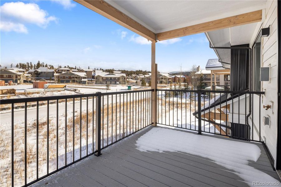 Exterior details and patio area of a home in , Fraser (Image 2). Exterior details and patio area of a home in , Fraser (Image 2).