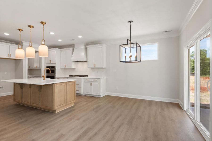 Furnished interior view inside a new home in Fiddler's Ridge, Advance (Image 9).