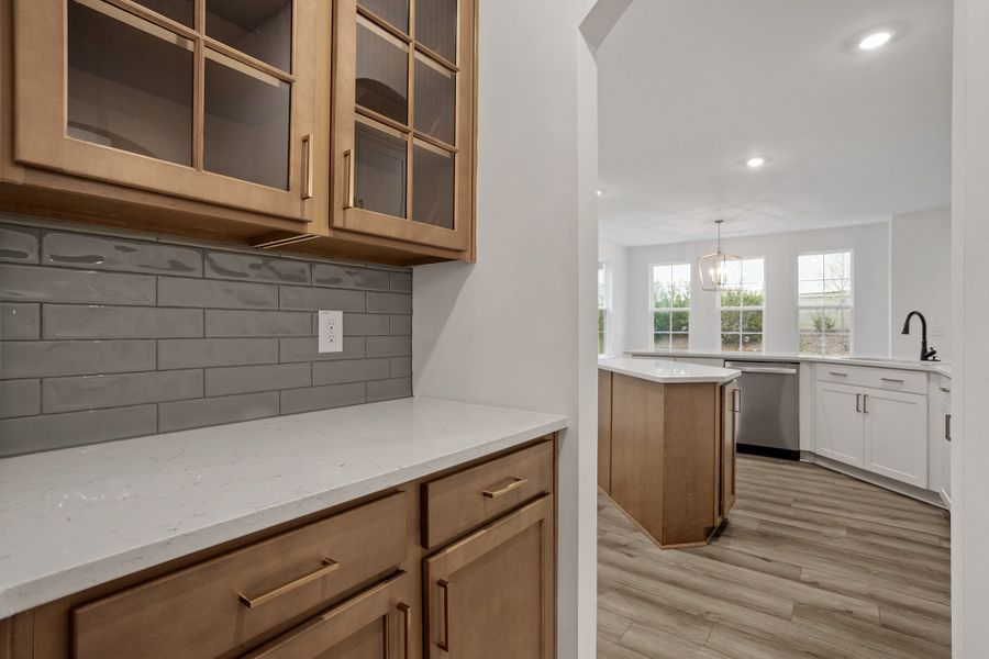 Furnished interior view inside a new home in Georgias Landing, Raleigh (Image 7).