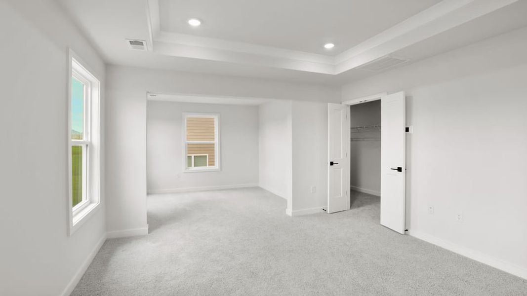 Spacious, unfurnished interior of a new home in Harrison Valley, Simpsonville (Image 36).