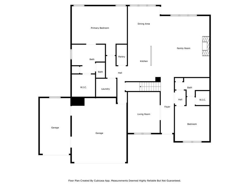 2D floor plan layout of this home in , Waleska, GA (Image 4).