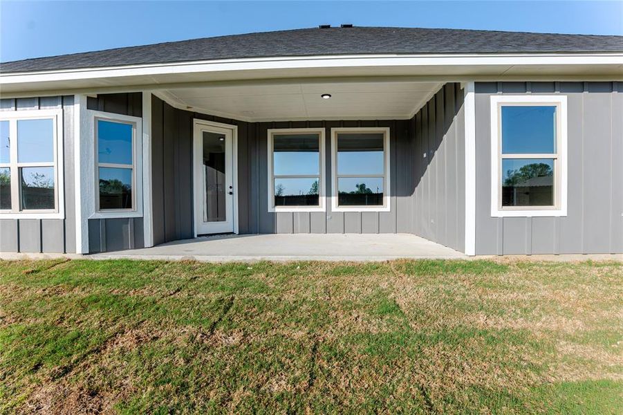 Exterior details and patio area of a home in , Tolar (Image 17). Exterior details and patio area of a home in , Tolar (Image 17).