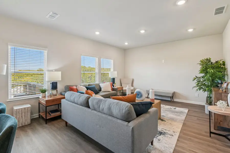 Furnished interior view inside a new home in Ivey Township, Dallas (Image 6). Furnished interior view inside a new home in Ivey Township, Dallas (Image 6).