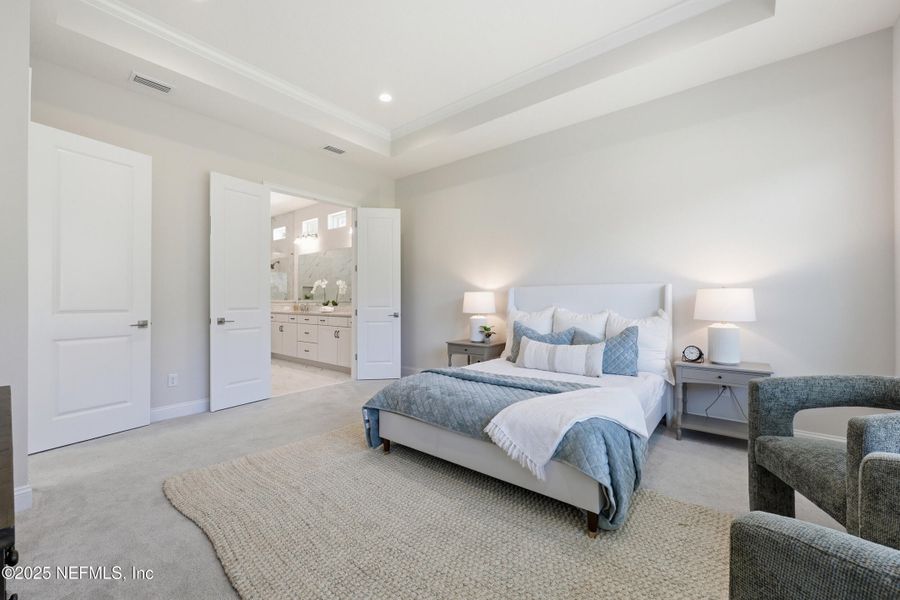 Furnished interior view inside a new home in West End at Town Center, Ponte Vedra (Image 5). Furnished interior view inside a new home in West End at Town Center, Ponte Vedra (Image 5).