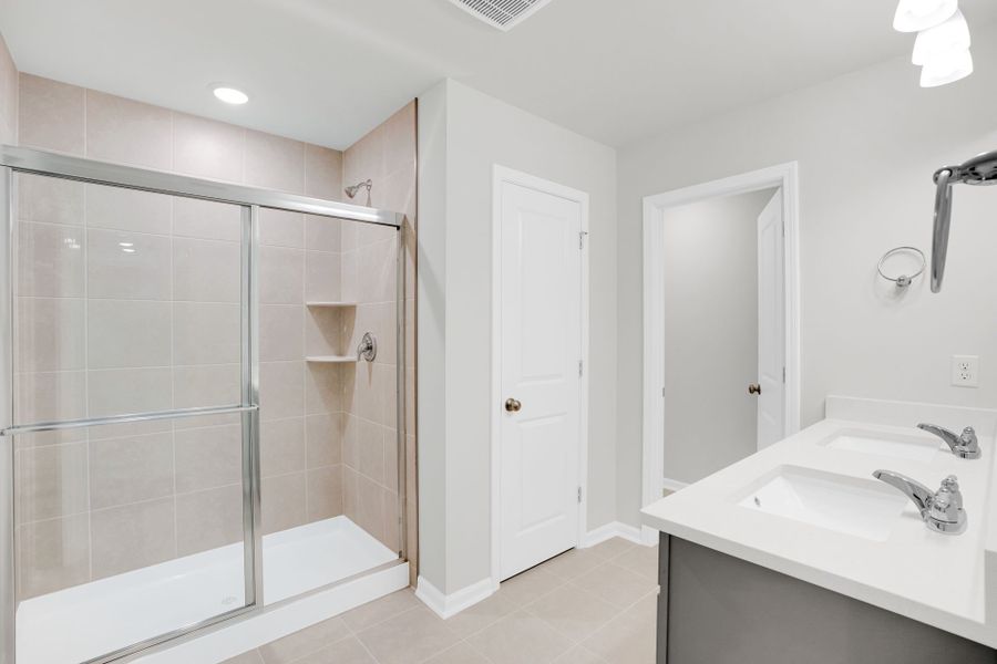 Furnished interior view inside a new home in Carriage Estates, Lexington (Image 10).