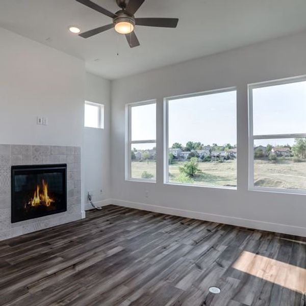 The Ethridge - Family Room